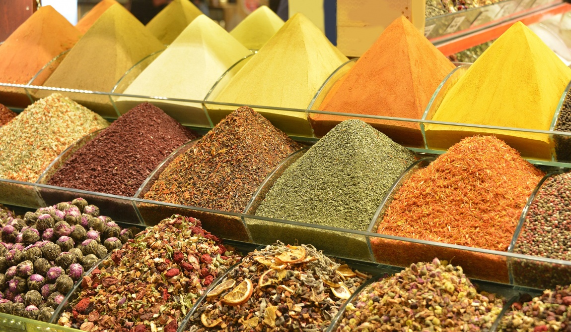 Where Colors, Smells and Flavors Meet: Spice Bazaar 